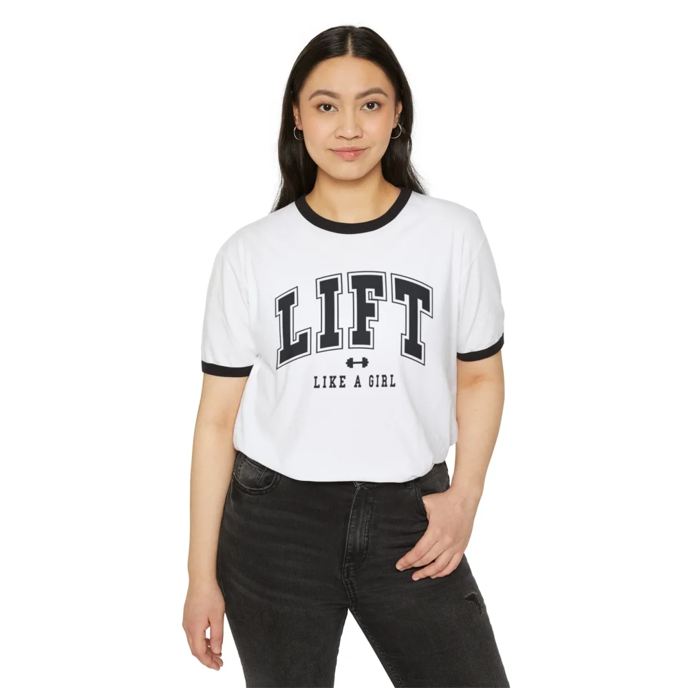 100 % Cotton Ringer T shirt