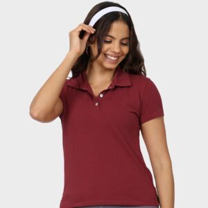 Blended Cotton Polo T shirt