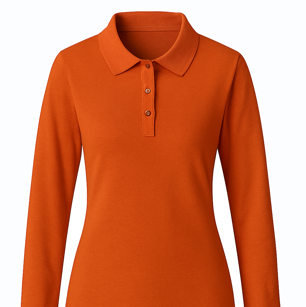 Blended Cotton Polo T shirt Full Sleeve