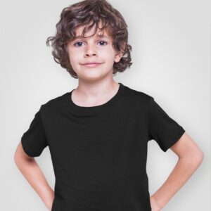 100 % cotton Kids Crew Neck T shirt