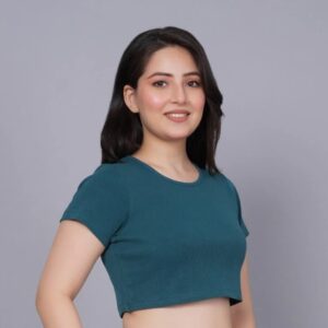 Blended Cotton Crop Top